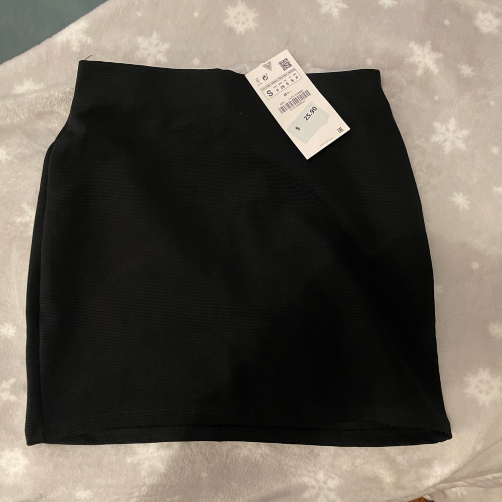 COPY - Zara Mini Skirt Black Size Small